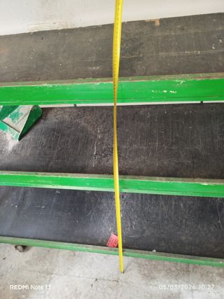 Estantería fuerte con ruedas para frutería