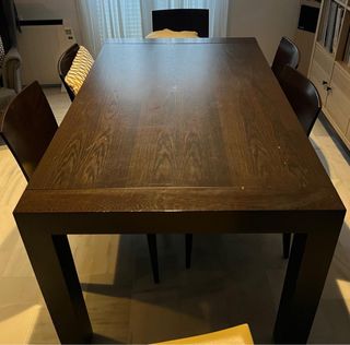 Mesa comedor y sillas