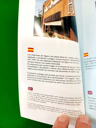 Catálogo Algora Porcelanas Cerámicas Artísticas.