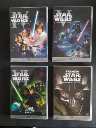 Trilogía Star Wars DVD (Español)