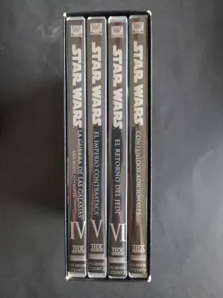 Trilogía Star Wars DVD (Español)
