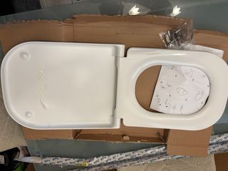 Tapa y asiento inodoro Roca Blanco