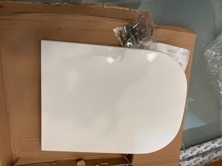 Tapa y asiento inodoro Roca Blanco