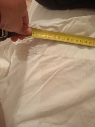 Camisa fallera blanca talla 40