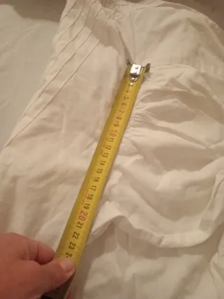 Camisa fallera blanca talla 40