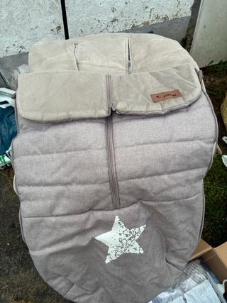 Bolsa y saco para bebé con estrellas