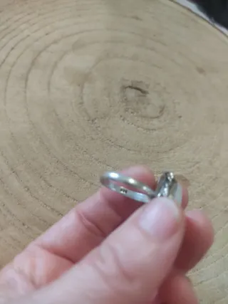 Anello Argento 925 Pietra di Luna Labradorite