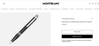 Bolígrafo Montblanc Starwalker Precious Resin