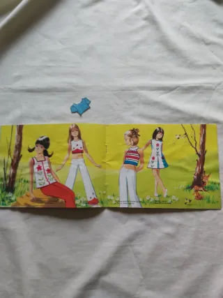 Album Figuras Niña Coleccion Moda 75 Fleer