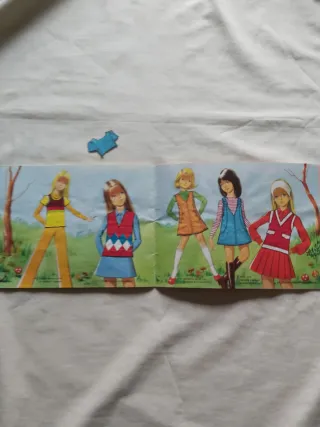 Album Figuras Niña Coleccion Moda 75 Fleer