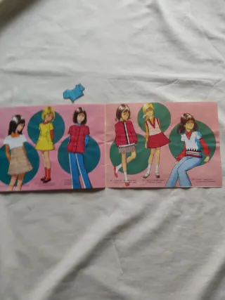 Album Figuras Niña Coleccion Moda 75 Fleer