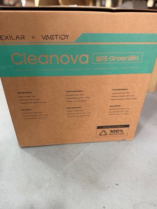 Robot Aspirador y Fregasuelos Cleanova W15 NUEVO