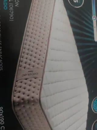 Colchón Cecotec Muelle Ensacado 150x190