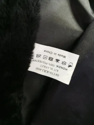 Cubre Piernas Moto Honda Negro