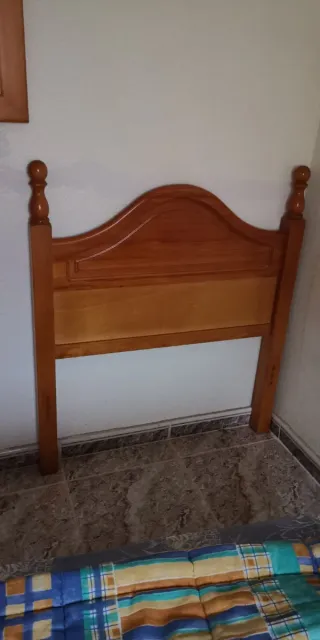 Conjunto muebles rústicos de madera