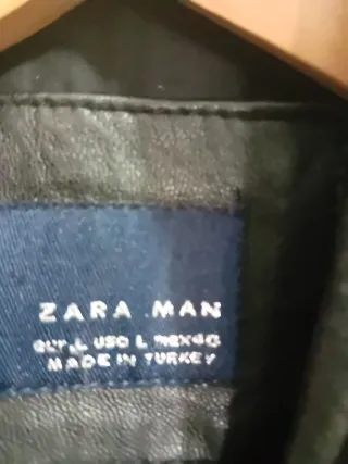 Chaqueta de cuero 100% poliéster