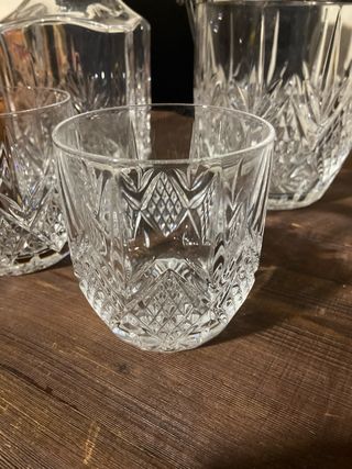 Juego de licor: Botella, 6 vasos y cubitera