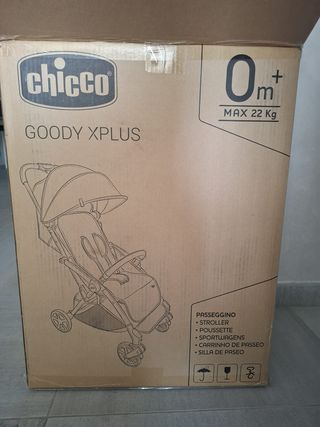 Passeggino Chicco blu