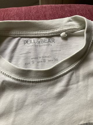 Pantalón ancho beige talla 40 camiseta de regalo