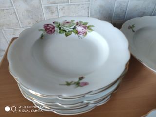 Servizio Porcellana Del Vito Firenze Rose