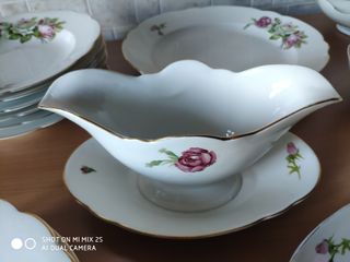 Servizio Porcellana Del Vito Firenze Rose