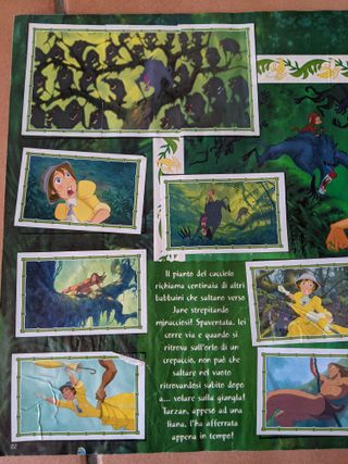 Album Tarzan Panini Disney 1999 Vintage