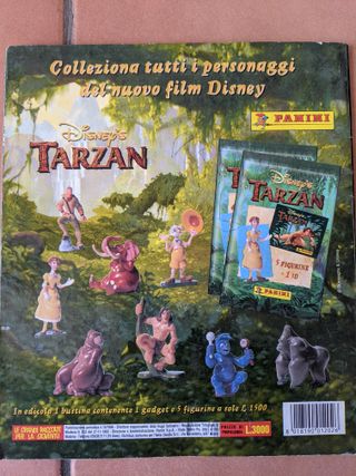 Album Tarzan Panini Disney 1999 Vintage