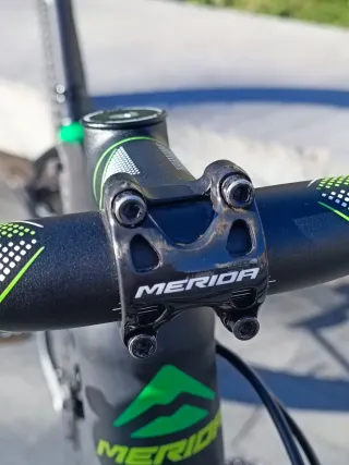 Bici da Montagna Carbono Merida big nine 4000 taglia M