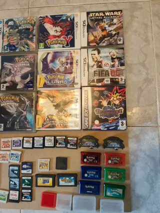 Lote Videojuegos Nintendo Switch, 3DS, GBA