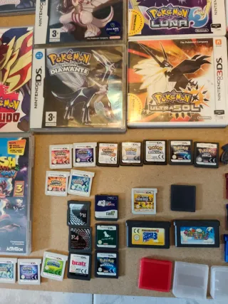 Lote Videojuegos Nintendo Switch, 3DS, GBA