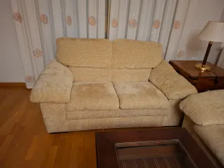 Sofás 2 y 3 plazas beige