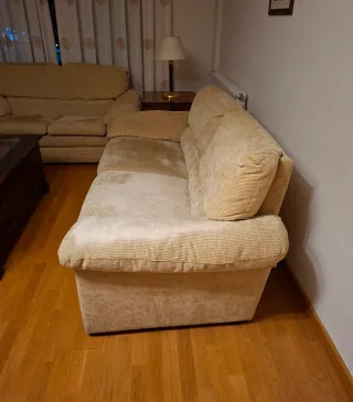 Sofás 2 y 3 plazas beige