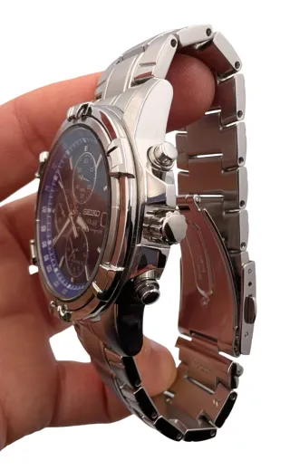 RELOJ SEIKO SOLAR CHRONOGRAPH ALARMA A ESTRENAR