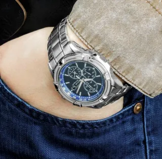 RELOJ SEIKO SOLAR CHRONOGRAPH ALARMA A ESTRENAR