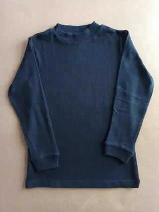 Camiseta manga larga cuello alto