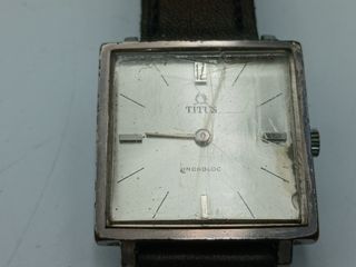 Reloj Vintage Solvil Titus tank para Reparar