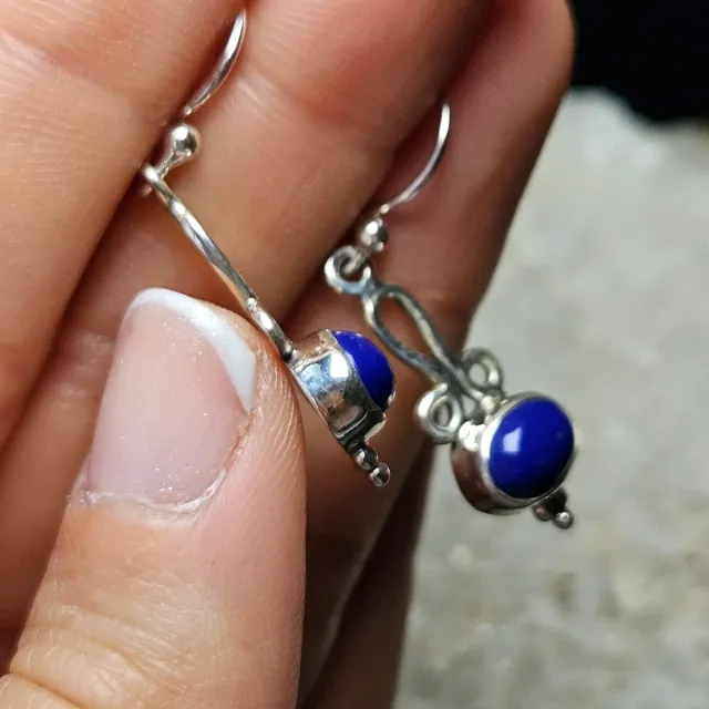 Pendientes Plata 925 Lapislázuli