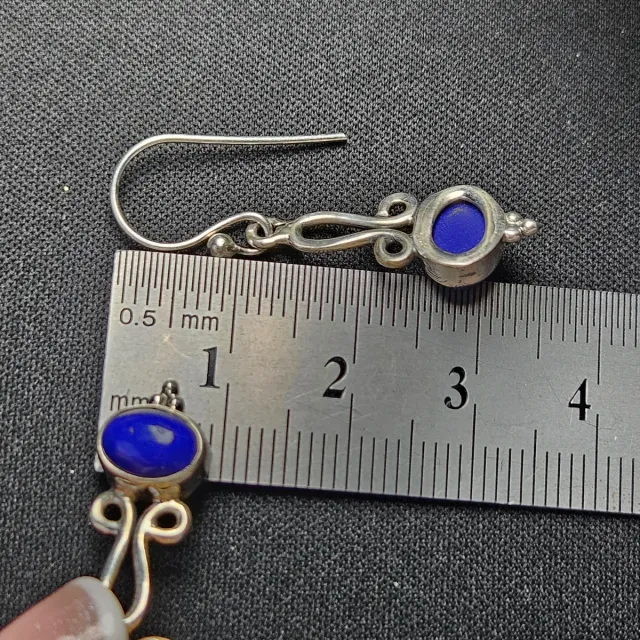 Pendientes Plata 925 Lapislázuli