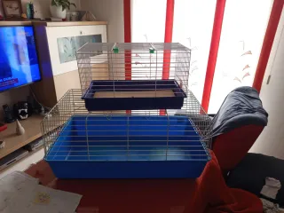 Jaulas para conejos y mascotas