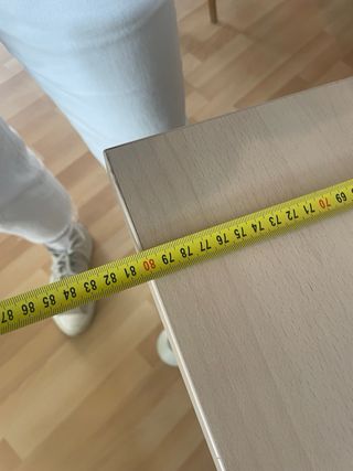 Escritorio madera y metal