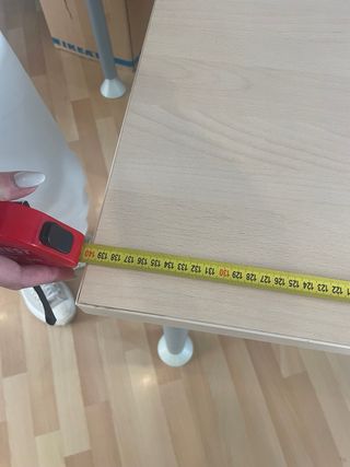 Escritorio madera y metal