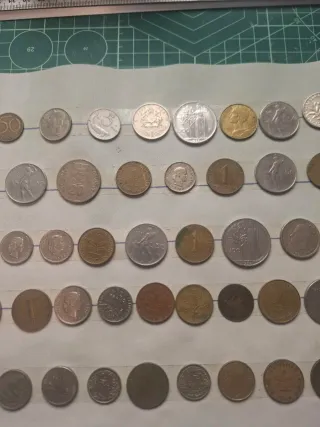 Colección de monedas, 100 unidades