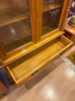 Vitrina de pino!TRANSPORTE GRATIS ALICANTE!