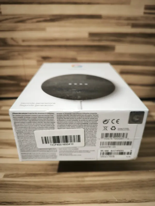 Google Nest Mini Altavoz Inteligente Gris