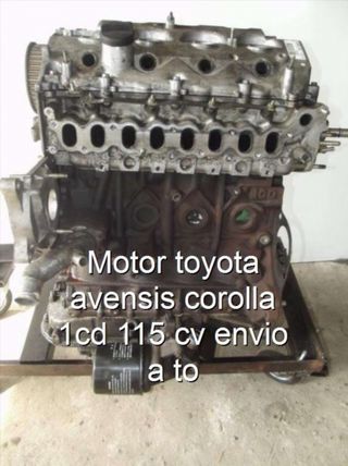 Motor 1CD-FTV Toyota Avensis Corolla 2.0 D