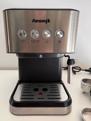 Cafetera Espresso Aeomjk Negra