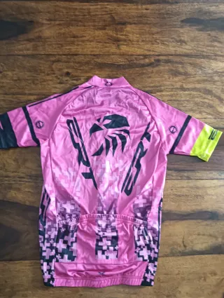 Maillot Ciclismo Infantil Rosa