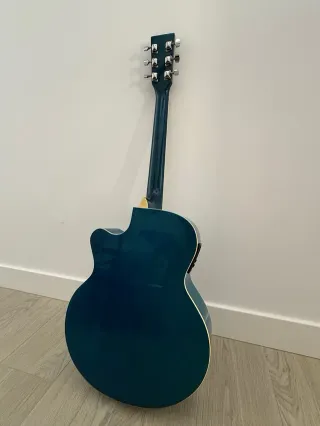 Guitarra Electroacústica Azul