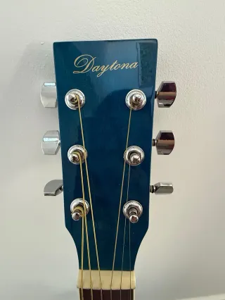 Guitarra Electroacústica Azul