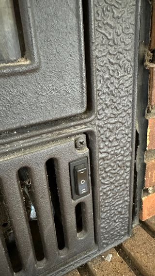 Hergom Chimenea Cassette Leña Cristal